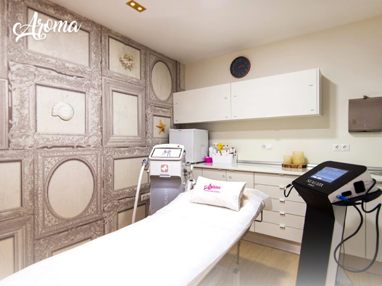 Sala tratamiento clínica estética Aroma
